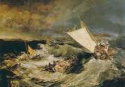 W.Turner, "Il naufragio"